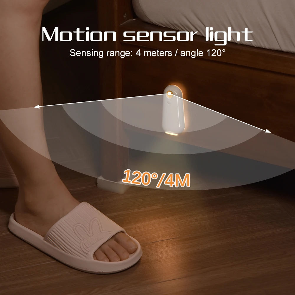 Enhance Your Bathroom with RGB Toilet Night Light - Motion Sensor, 7 Color Changing LED, Rechargeable for Ultimate Convenience!