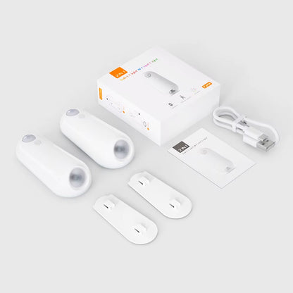 Enhance Your Bathroom with RGB Toilet Night Light - Motion Sensor, 7 Color Changing LED, Rechargeable for Ultimate Convenience!